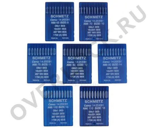 jano-me.ru Иглы для промышленных швейных машин Schmetz DBx1-0