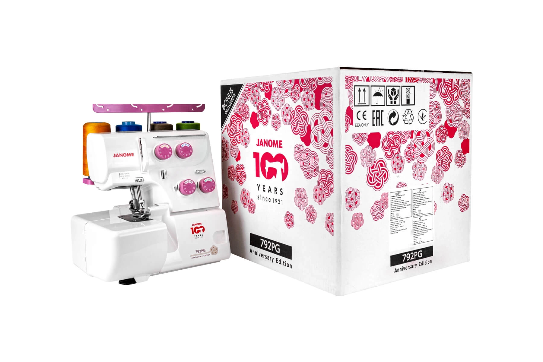 jano-me.ruJanome 792PG Anniversary Edition