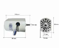 Внутренний привод для бытового коверлока Janome 1200D/Family F900D/Pfaff 4852-0